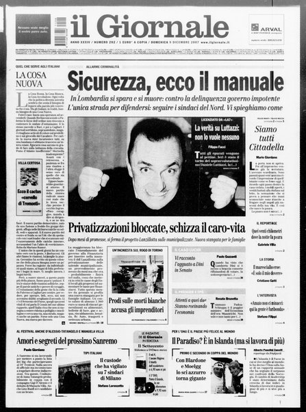 Il giornale : quotidiano del mattino